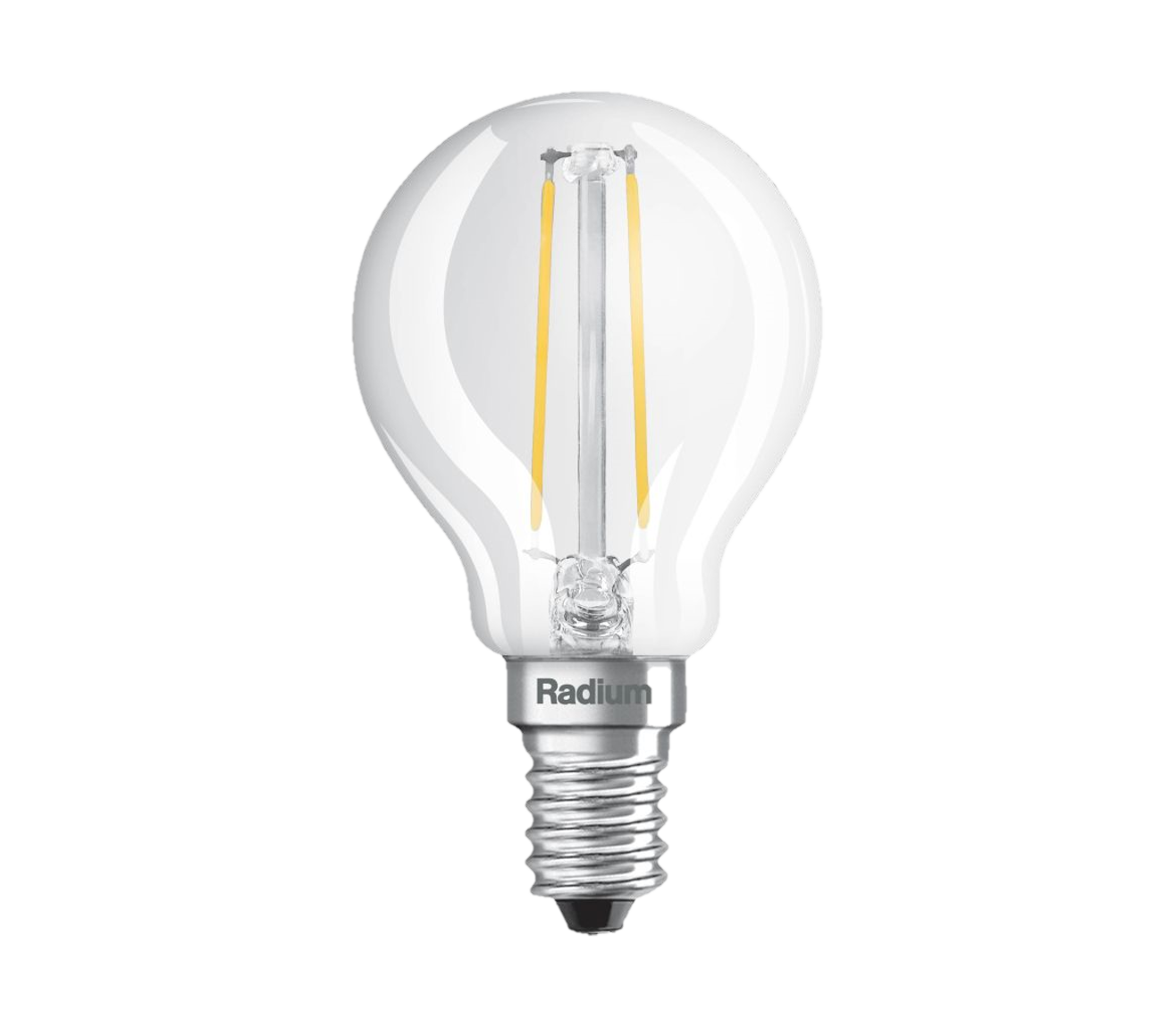 RL-D25 Tropfen 2,5W 827 C/klar E14 FIL-250lm 2700K nicht dimmbar Ø=45mm L=77mm F-Produktbild